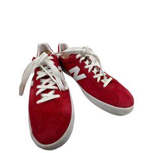 New Balance Tempus RARE Red Suede Sample Shoes Men's Sz 9.5M Low-Top Sneakers